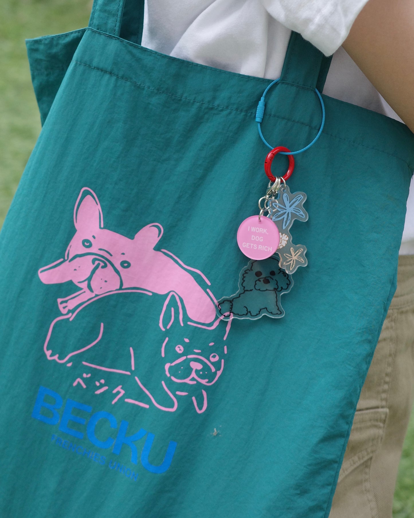 Becku Original Poodle Keychains