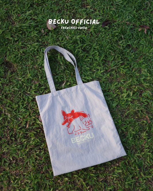 Becku Waterproof Tote Bag (Gray)