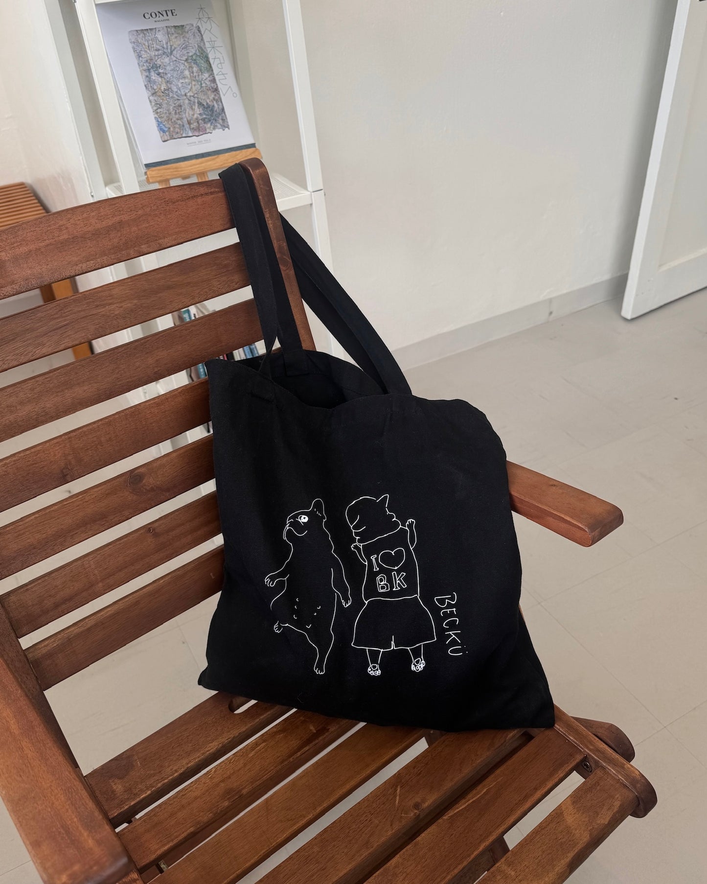Lazy Becku Tote Bag