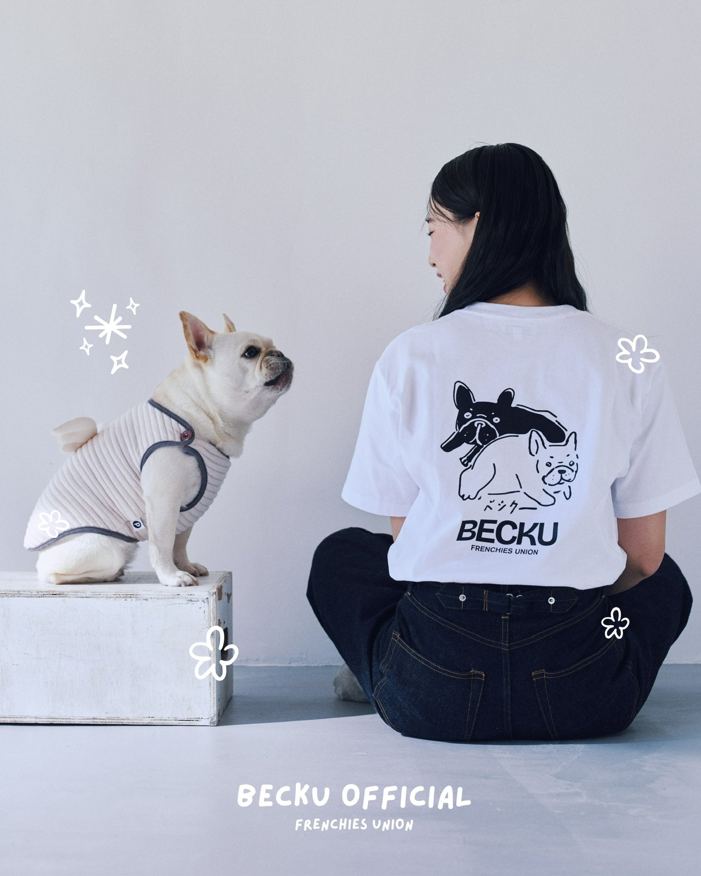 Becku Loop wheel T-shirt (White)
