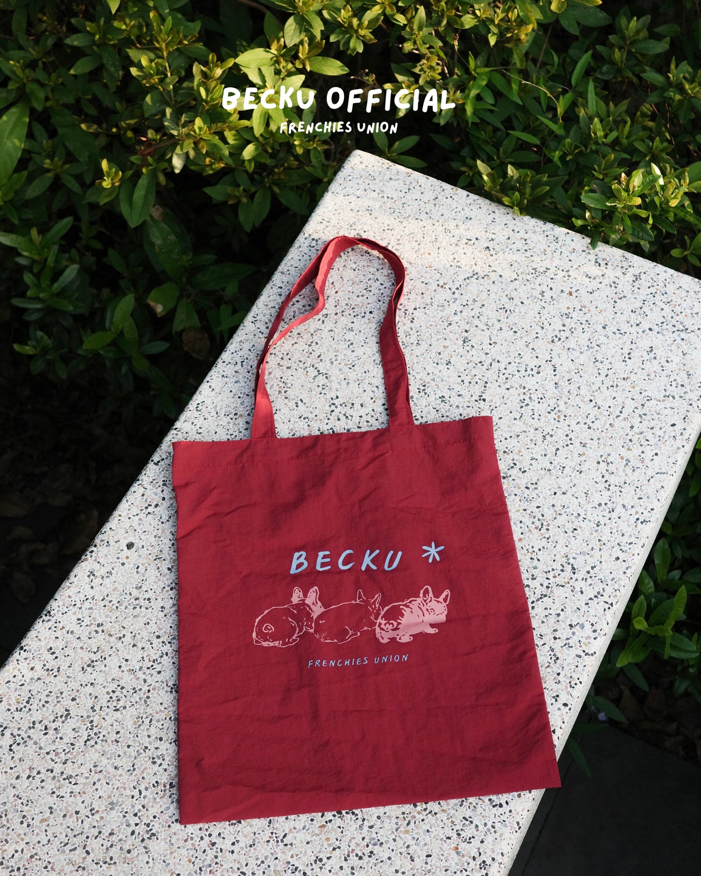 Becku Waterproof Tote Bag (Red)