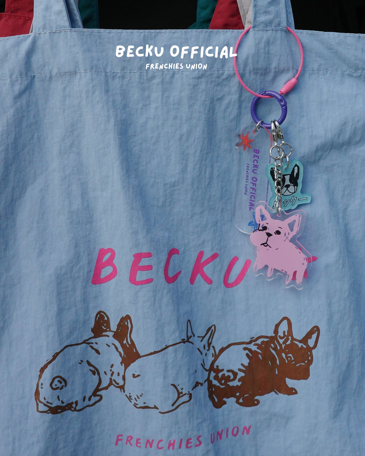 Becku Original Frenchie Keychains