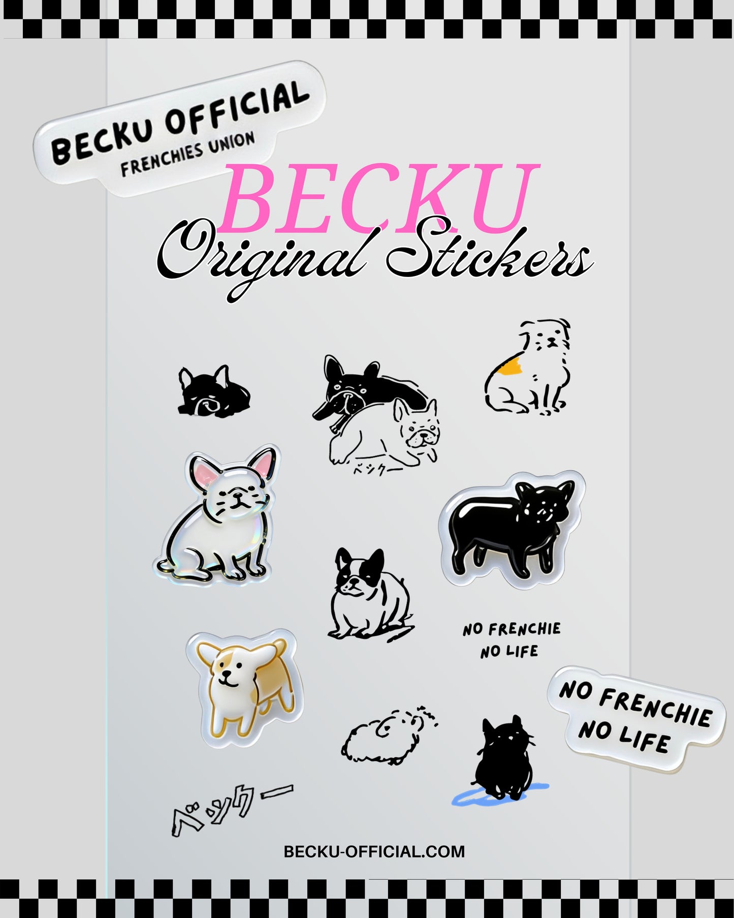 Becku Original Stickers