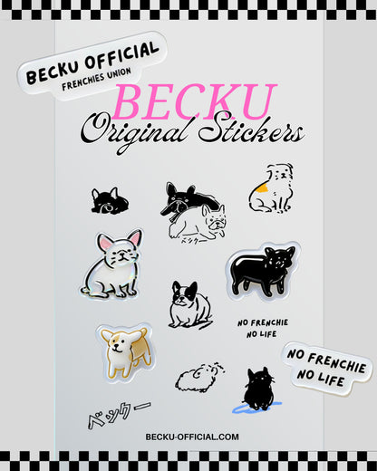 Becku Original Stickers