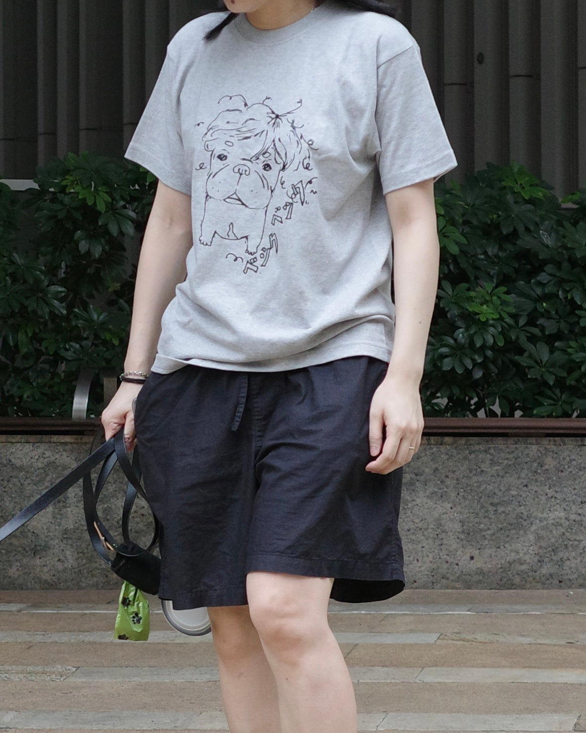 Becku Loop wheel T-shirt (Grey)