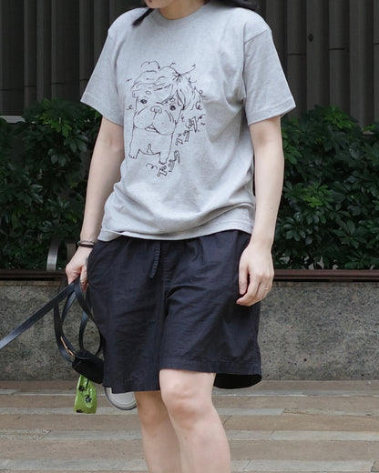 Becku Loop wheel T-shirt (Grey)