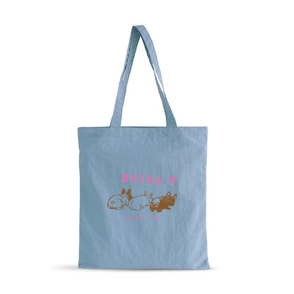 Becku Waterproof Tote Bag (Blue)