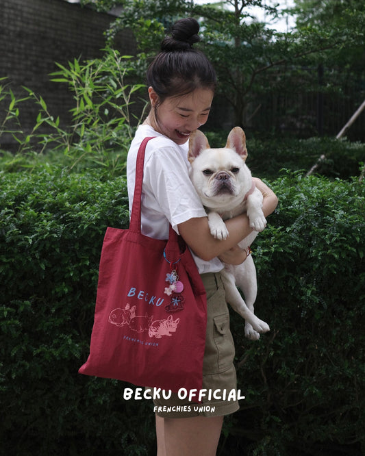 Becku Waterproof Tote Bag (Red)