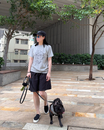 Becku Loop wheel T-shirt (Grey)