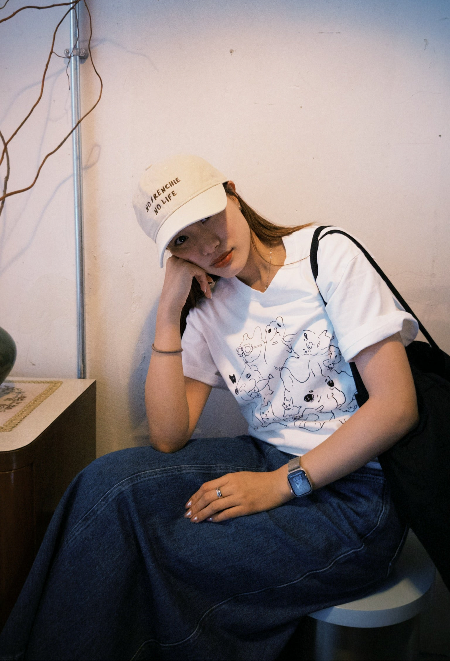 Becku Loop wheel T-shirt (White)