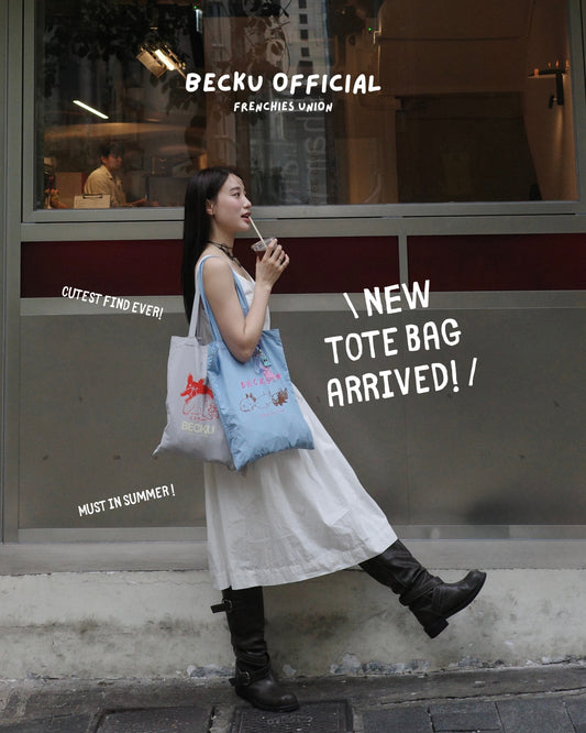Becku Waterproof Tote Bag (Blue)