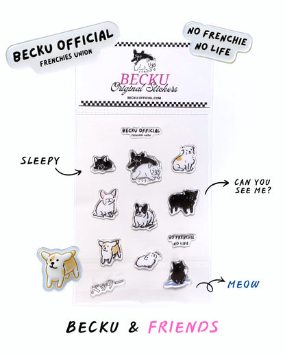 Becku Original Stickers