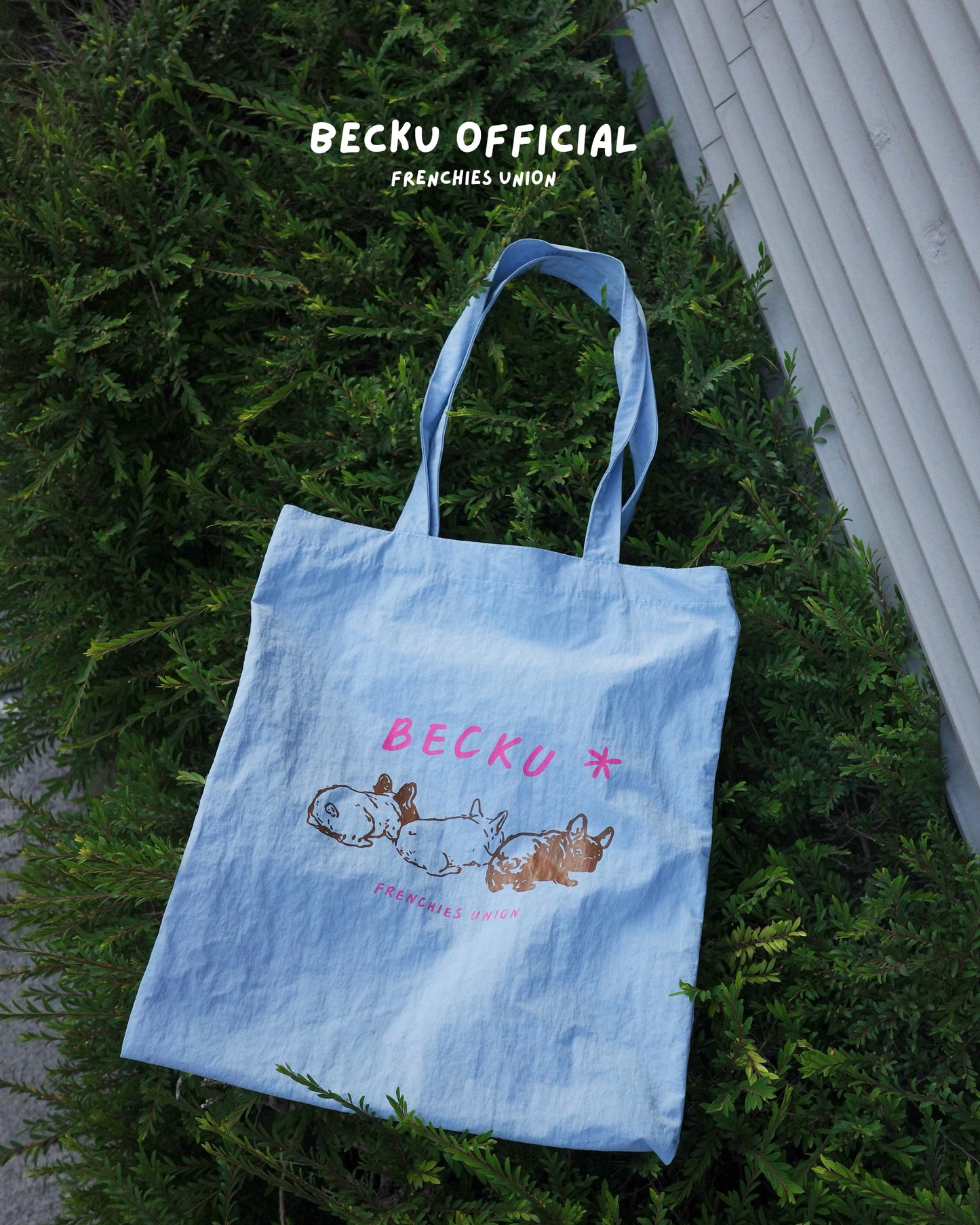 Becku Waterproof Tote Bag (Blue)