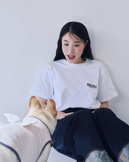 Becku Loop wheel T-shirt (White)