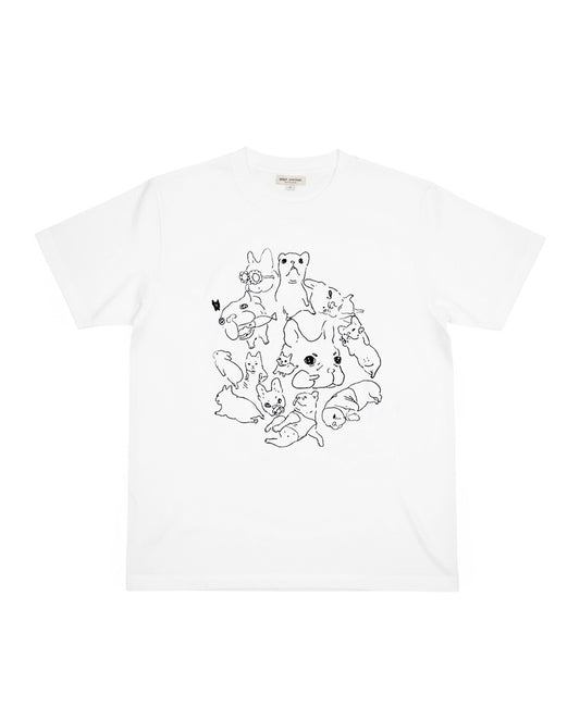 Becku Loop wheel T-shirt (White)