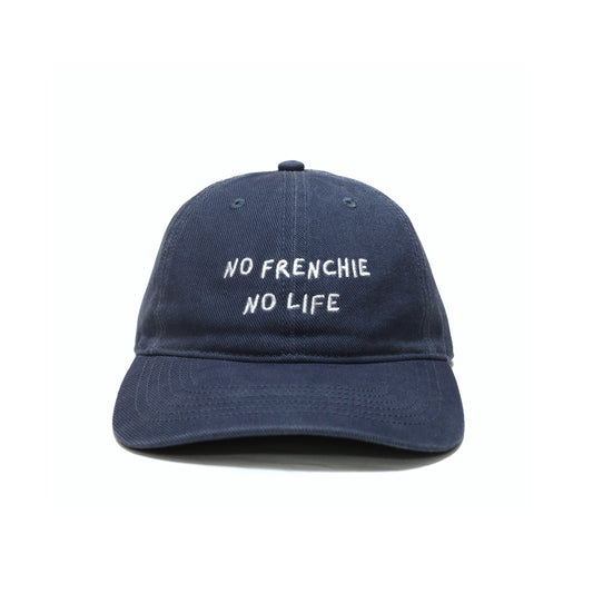 Becku No Frenchie No Life Baseball Cap (Blue)